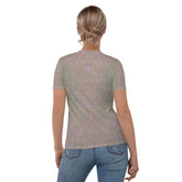 Playful Siamese All-Over Print Women's Crew Neck T-Shirt